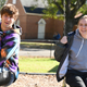 Sam Straley and Holmes in Welcome To Flatch